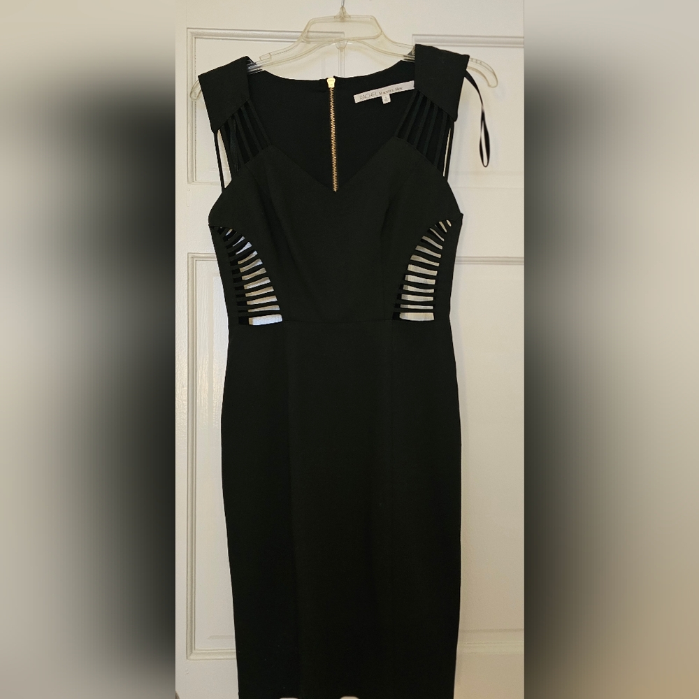 RACHEL Rachel Roy Black Strappy Backless Dress